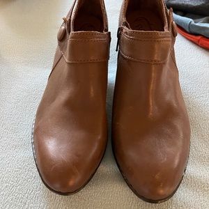 Clark Brown Ankle Boot